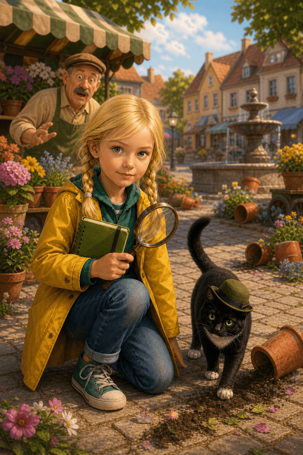 Detective Pau und das Geheimnis der wandernden Blumen