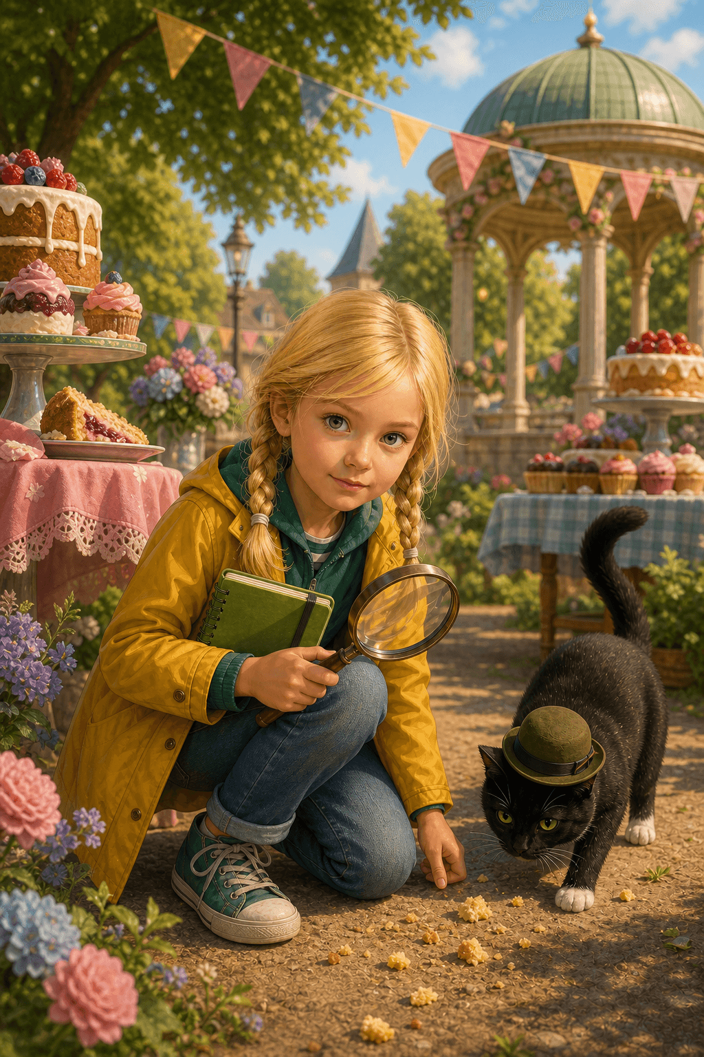 Detective Pau und das Rätsel der verschwundenen Kuchen