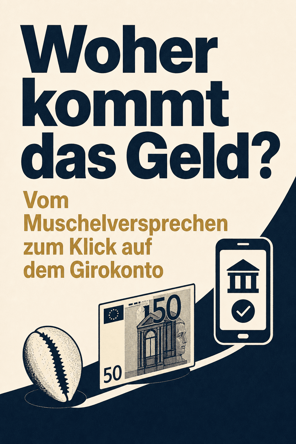 Woher kommt das Geld? Vom Muschelversprechen zum Klick auf dem Girokonto