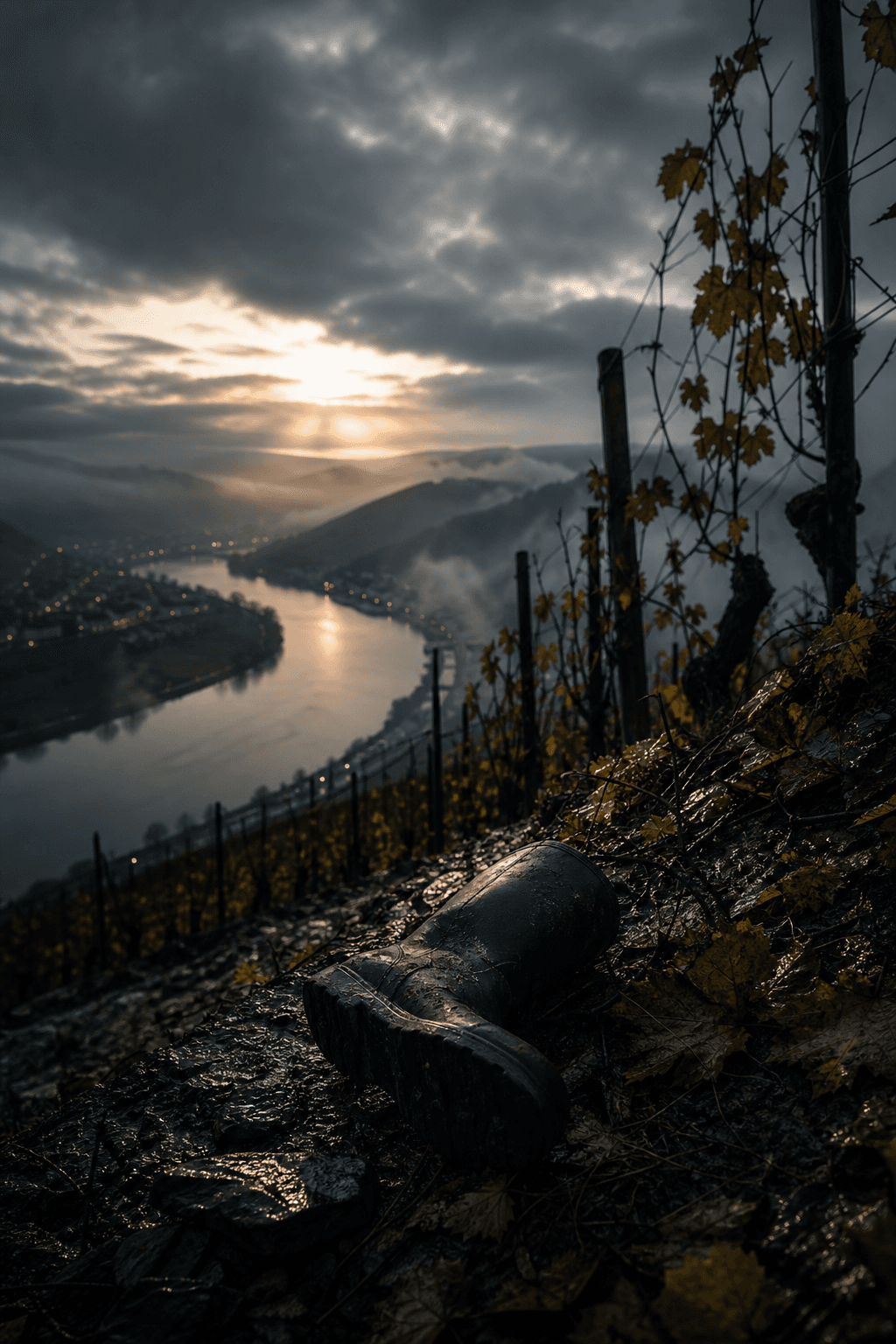 Der letzte Herbst am Steilhang