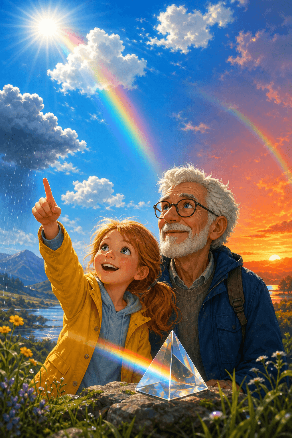 Warum ist der Himmel blau? Eine Reise durch Licht, Farben und Wetter
